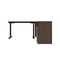 Bestar BESTAR Upstand 72W L-Shaped Electric Standing Desk in antigua 175852-000052 - alternate 6